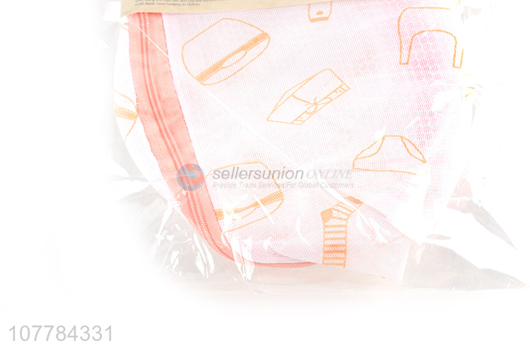 Hot sale cylindrical laundry bag anti-deformation folding laundry bag