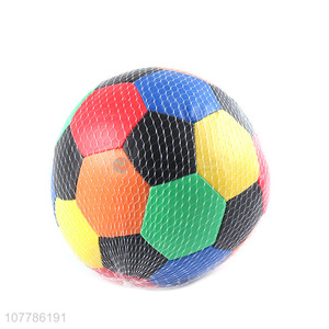 Wholesale 8 inch colorful football soccer set kids toy ball