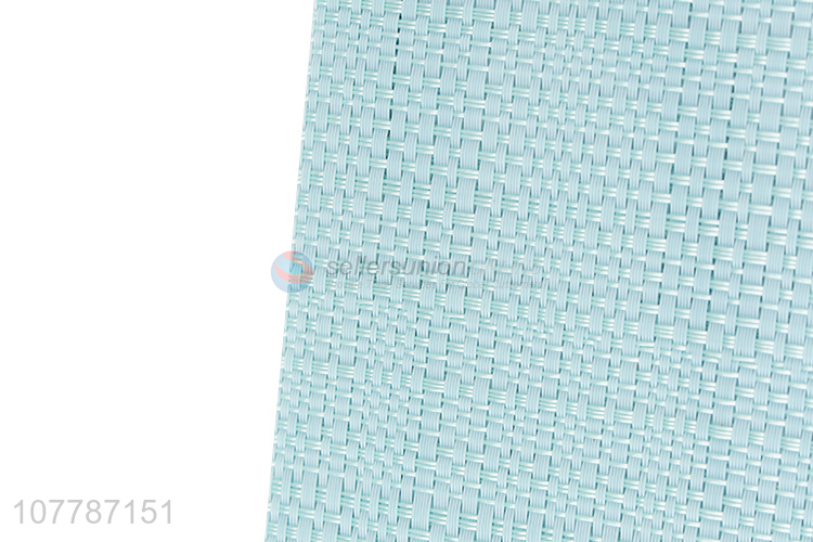 Factory wholesale table decoration household pvc Teslin placemat