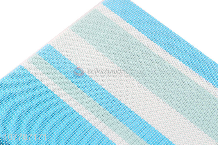 High quality striped household sling placemat bowl mat