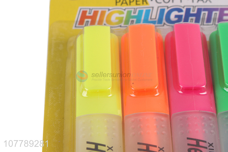 High quality student highlighter hand account markers