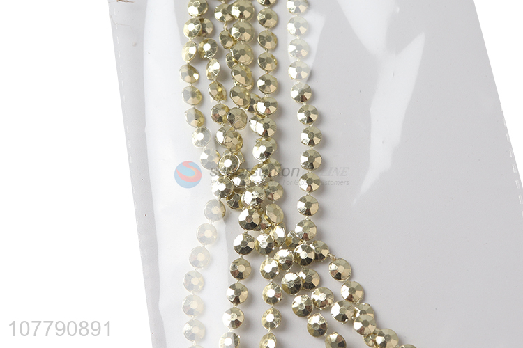 High quality beads decorations hanging for xmas tree