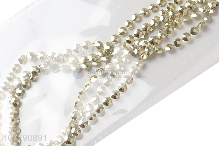 High quality beads decorations hanging for xmas tree