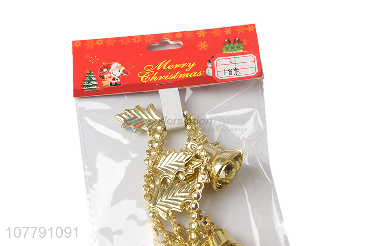 Popular product gold bell ornaments for christmas tree