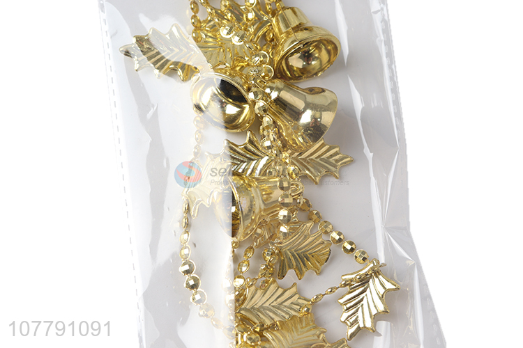 Popular product gold bell ornaments for christmas tree
