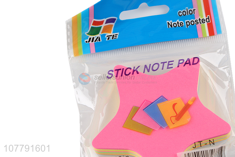 Good quality colorful eco-friendly cute paper sticky note for student