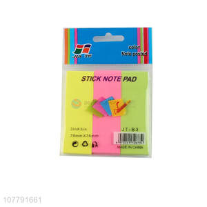 Wholesale cheap fluorescent <em>sticky</em> <em>note</em> post-it <em>note</em> index bookmark