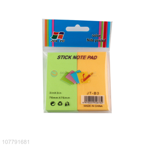 Factory price colorful sticky note index bookmark for office stationery