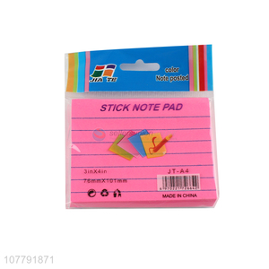 Low price self-adhesive <em>memo</em> <em>pads</em> custom size sticky notes
