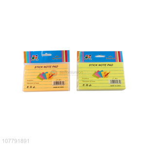 Wholesale cheap custom logo sticky notes removable paper <em>memo</em> <em>pads</em>