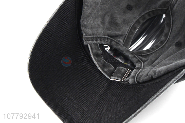 Good Sale Washed Embroidered Baseball Cap For Adults