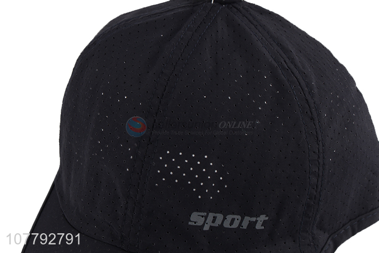 Good Sale Breathable Baseball Hat Nylontaslon Casual Sports Baseball Cap