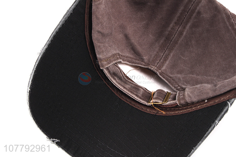 Best Sale Washed Printed Baseball Caps Outdoor Casual Hat