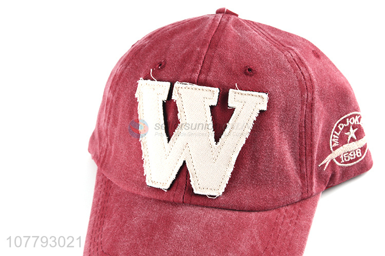 Good Quality Washed Baseball Cap Casual Sports Baseball Hat