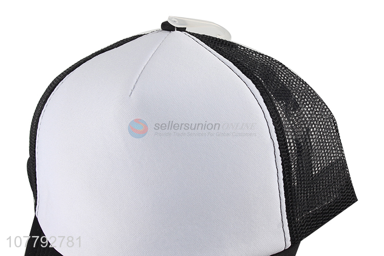 Best Quality Breathable Baseball Cap Polyester Mesh Hat Sunhat