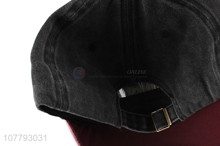 Wholesale Fashion Baseball Hat Cool Washed Cotton Baseball Cap