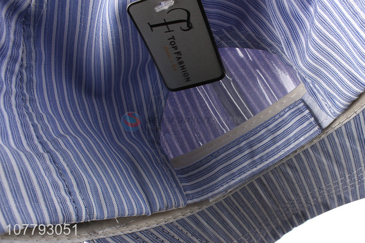 Top Quality Pinstriped Baseball Cap Comfortable Sun Hat