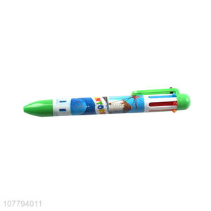 New Style 6 Color Ballpoint Pen Popular Ball Pen For Students