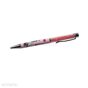 Fashion Printing Colorful Crystal <em>Ball</em> <em>Point</em> <em>Pen</em> Wholesale