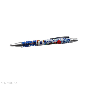 Promotional Fashion Printing Ball Point Pen For School And Office