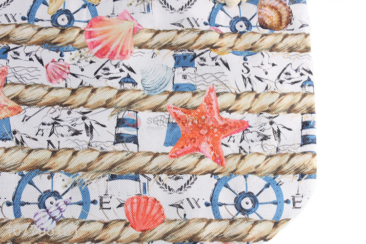 Fashion Style Portable Tote Bag Beach Bag With Coin Purse