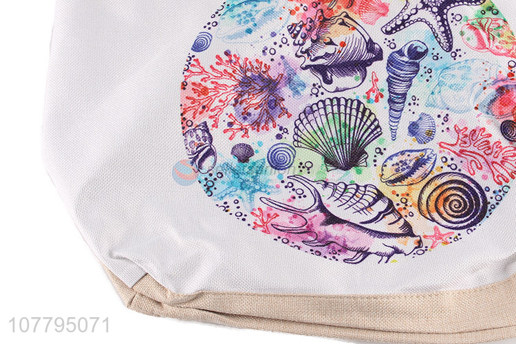New Design Portable Foldable Beach Bag Cheap Tote Bag