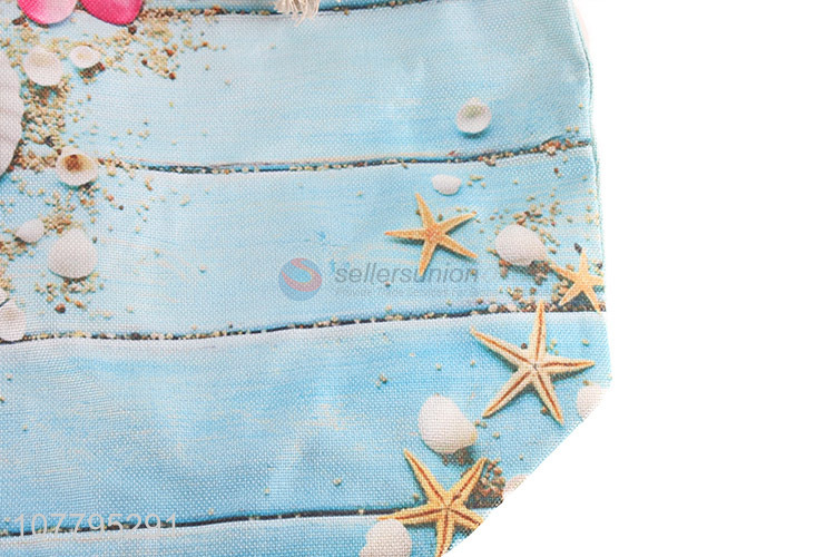 Best Selling Canvas Beach Bag Popular Tote Bag With Coin Purse