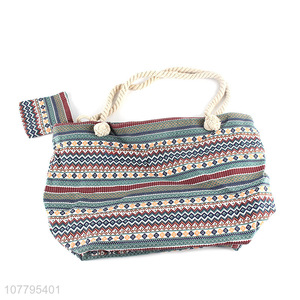 Hot Sale Canvas Beach Bag Fashion Shopping Tote Bag Hand Bag