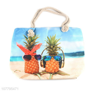 Good Quality Holiday Beach Bag Canvas Tote Bag Wholesale