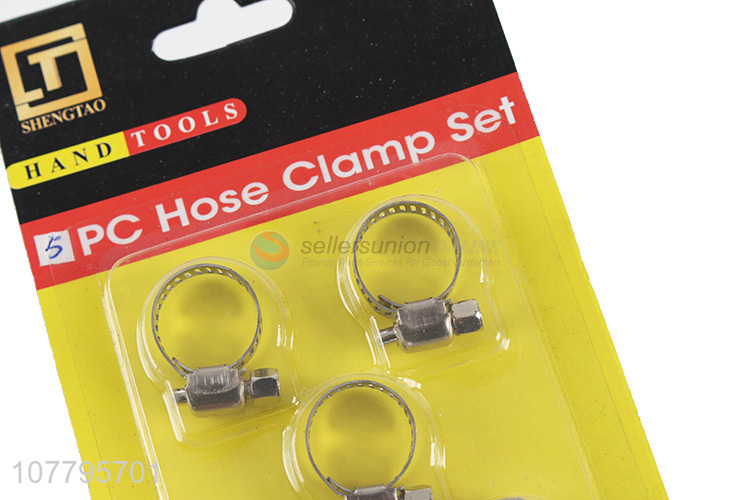 Good quality American type hose clamps adjustable heavy duty hose clips