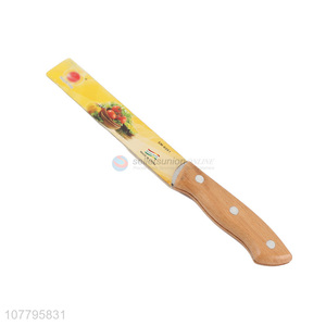 High Quality Kitchen Knife Wooden Handle Fruit Knife