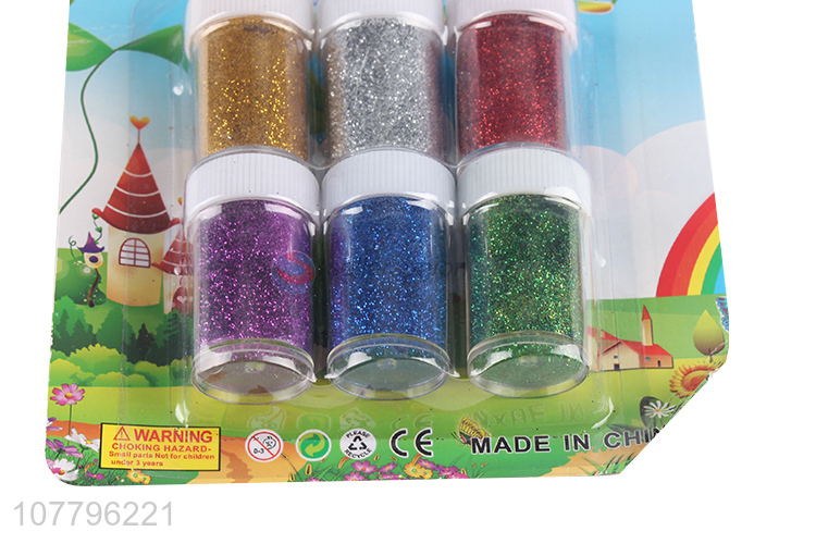 Creative DIY accessories multicolor gold powder set
