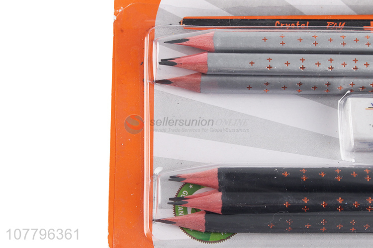 Good price sketch pencil art student pencil with sharpener