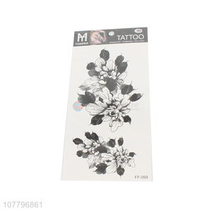 High quality long lasting flower pattern tattoo sticker