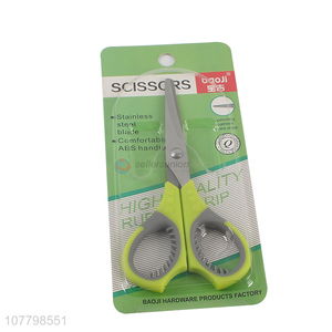Good quality stainless steel scissors with comfortable handle