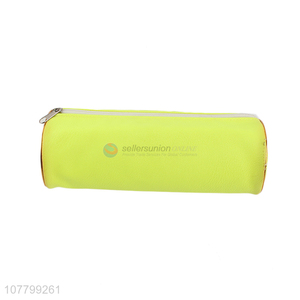 Custom <em>Candy</em> Color Pencil Case Leather Pen Bag With Zipper