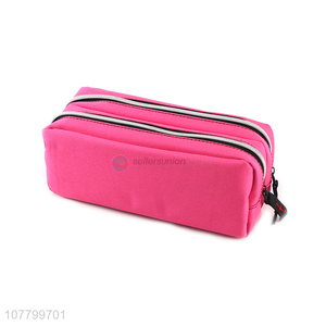 Best Quality 2 Compartments Pencil Case Pencil Pouch Wholesale