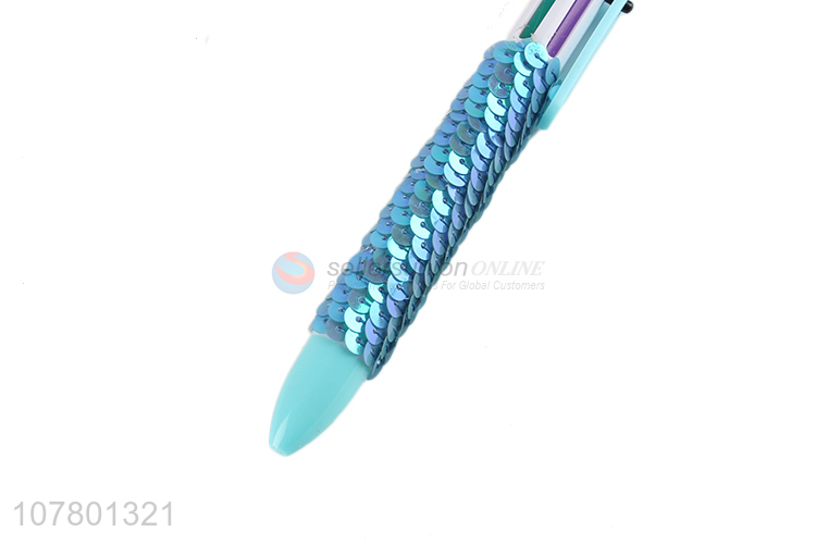 Unique sequin design craft pen office neutral ballpoint pen