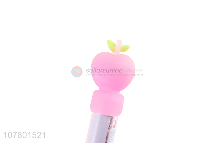 Hot selling cartoon fruit office stationery gel pen