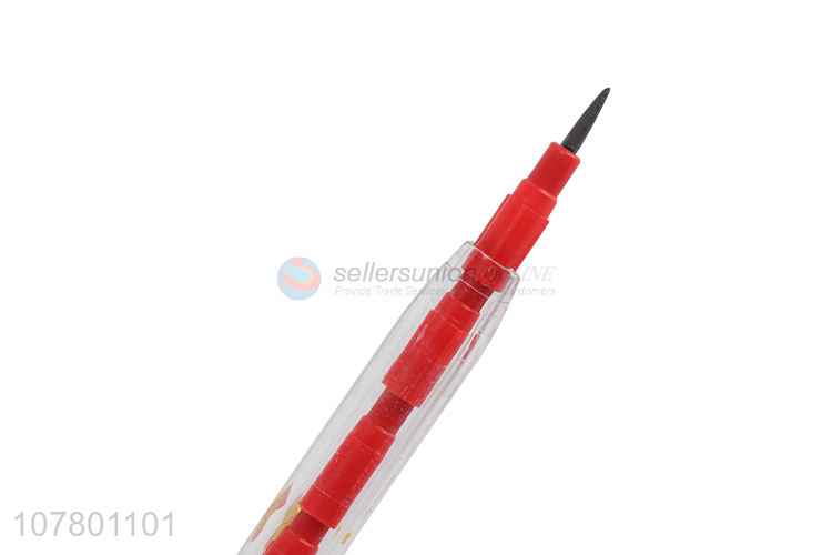 New design Santa Claus craft pencil plastic pencil