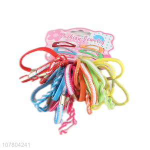 Best Price Colorful Hair Ring Elastic Hair Band Hair Tie