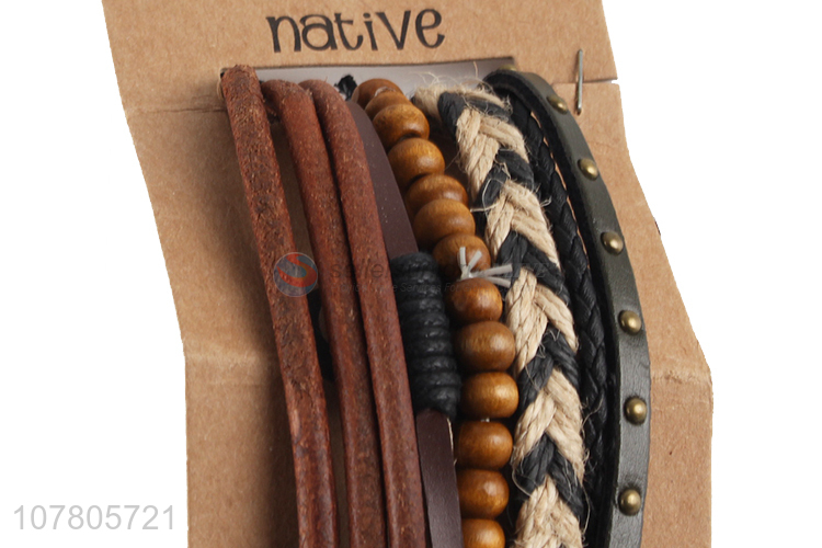 High quality handmade nylon rope braided bracelet