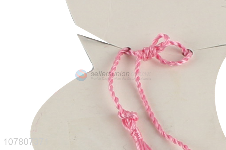 Low price sale pink tassel handmade ladies anklet