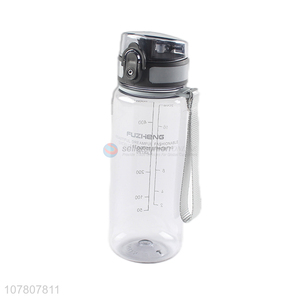 Custom Plastic Transparent Bottle Fashion Water Bottle