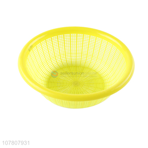 Good Sale Round Plastic Basket Kitchen Multipurpose Basket