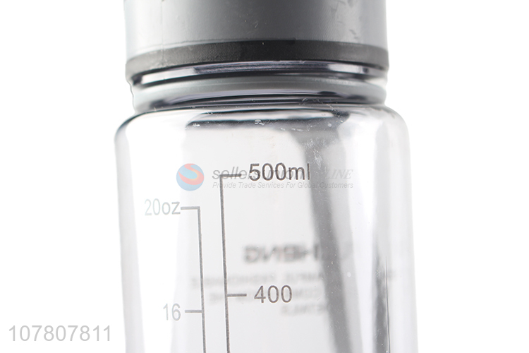 Custom Plastic Transparent Bottle Fashion Water Bottle