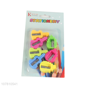 China supplier school stationery guitar shape pencil sharpener