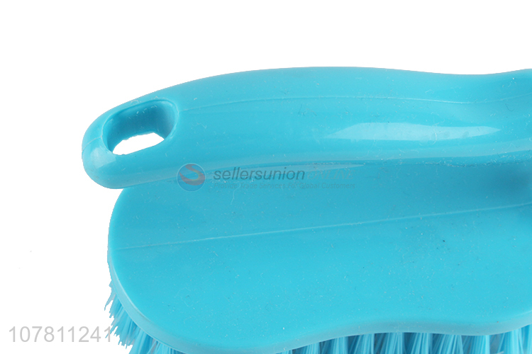 Wholesale multi-purpose plastic cleaning brush scrub brush with handle