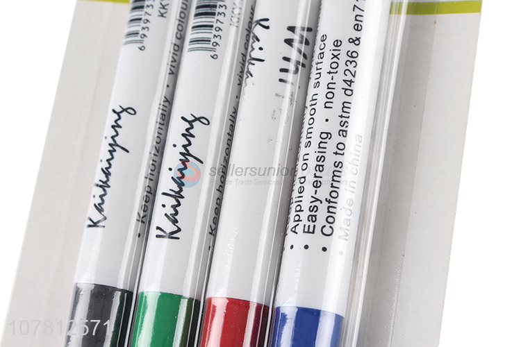 Wholesale 2pcs non-toixc quick dry whiteboard marker set