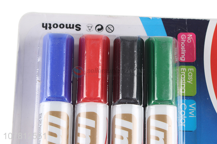 Best Selling 4 Pieces White Board Marker Whiteboard Pen Set